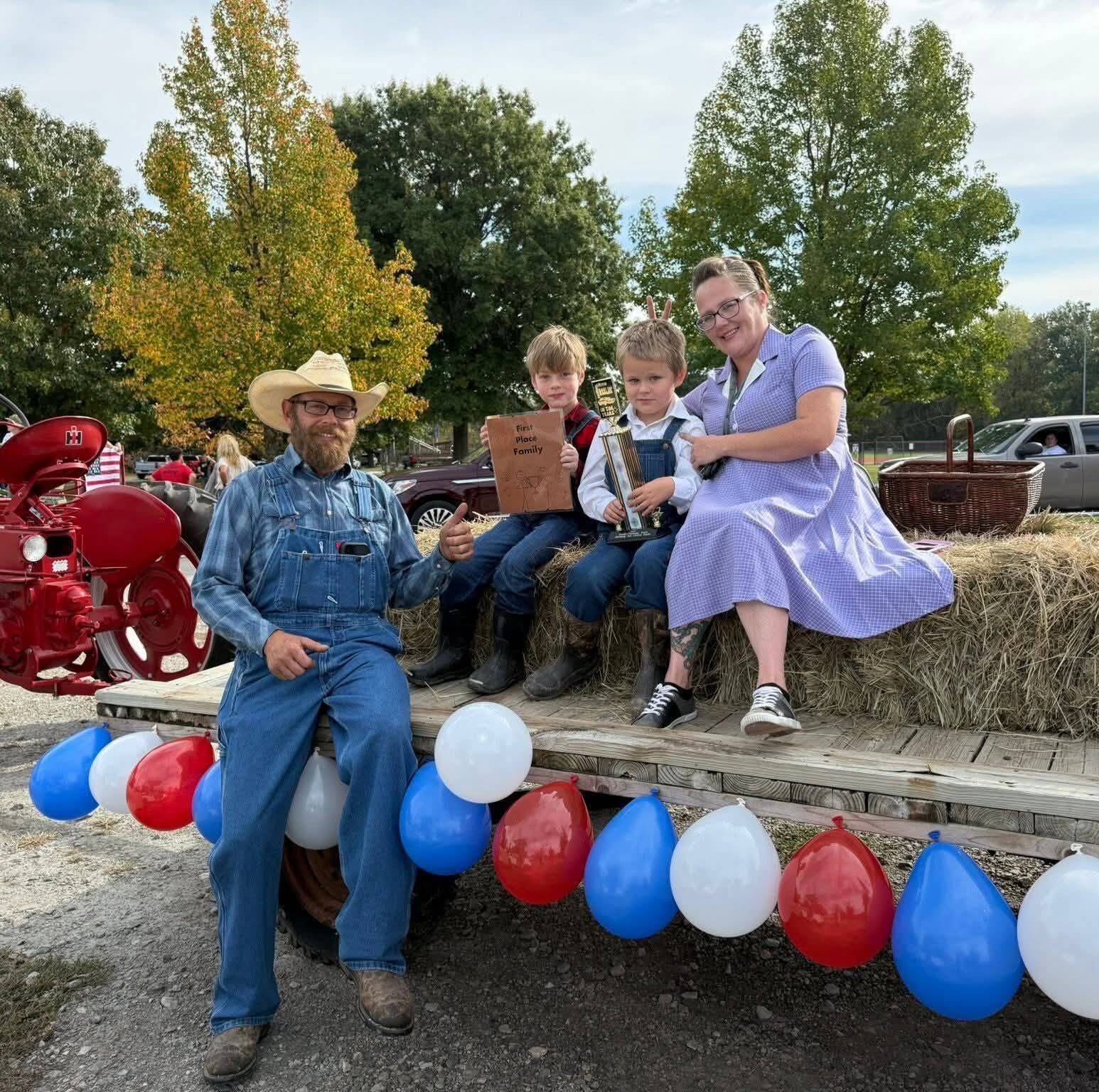 The Family Pantry family at a community event